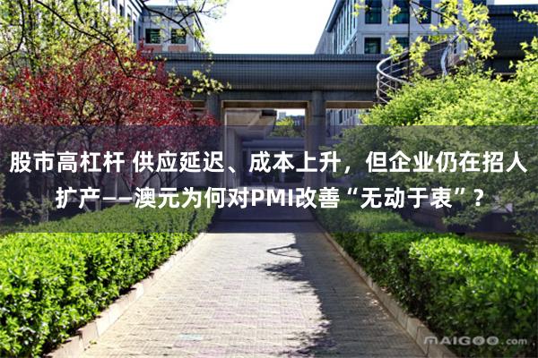 股市高杠杆 供应延迟、成本上升，但企业仍在招人扩产——澳元为何对PMI改善“无动于衷”？